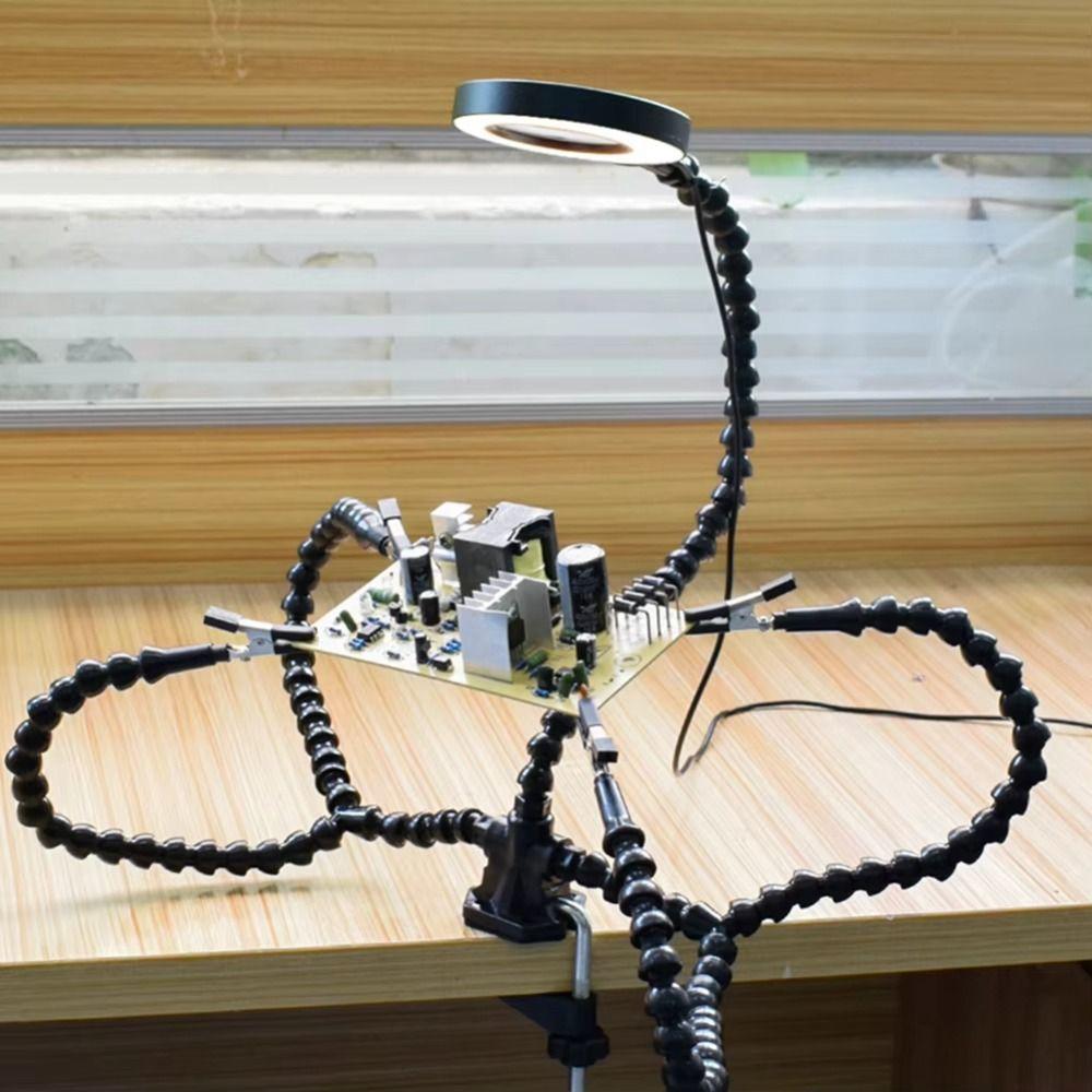 Adjustable Third Hand Tool Soldering PCB Holder Soldering Station Holder  Jewelry Crafts