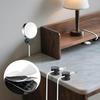6Pcs Rotatable Cord Holder Adhesive Home Office Nightstand Desk Cable Organizer Magnetic Wire Management Clip Charging Cord