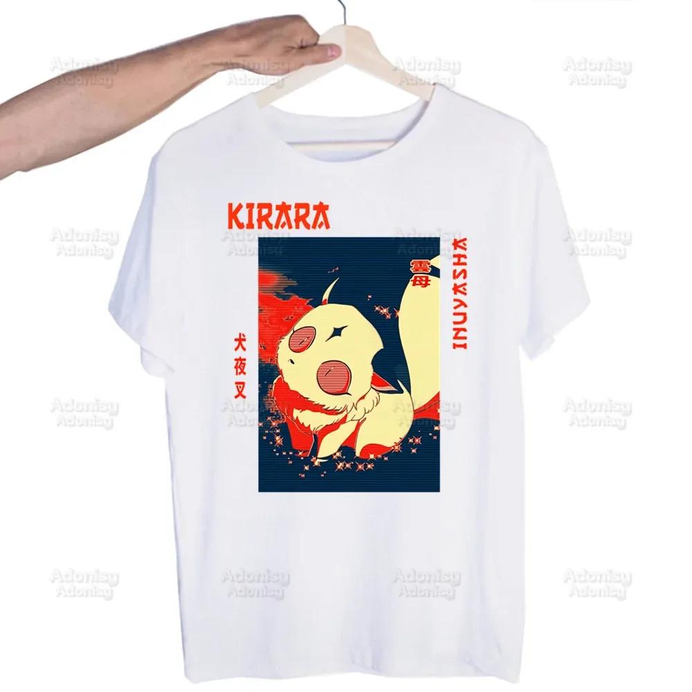 Inuyasha Sesshoumaru Higurashi Kagome  Unisex's Tshirt Cute Printing Shirt  Unisexs Fashion T-Shirt For  Unisex Casual Tops Short Sleeve Shirt