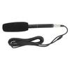 Generic XLR Shotgun Microphone for Video Recording Professional Cardioid Condenser Mini Microphone for TV News Reporters and Interviewers