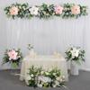 NEW 50/60CM DIY Wrinkle Paper Flowers PE Foam Large Size Handmade Flowers Rose Branch 40cm Length 3D Flowers Garden