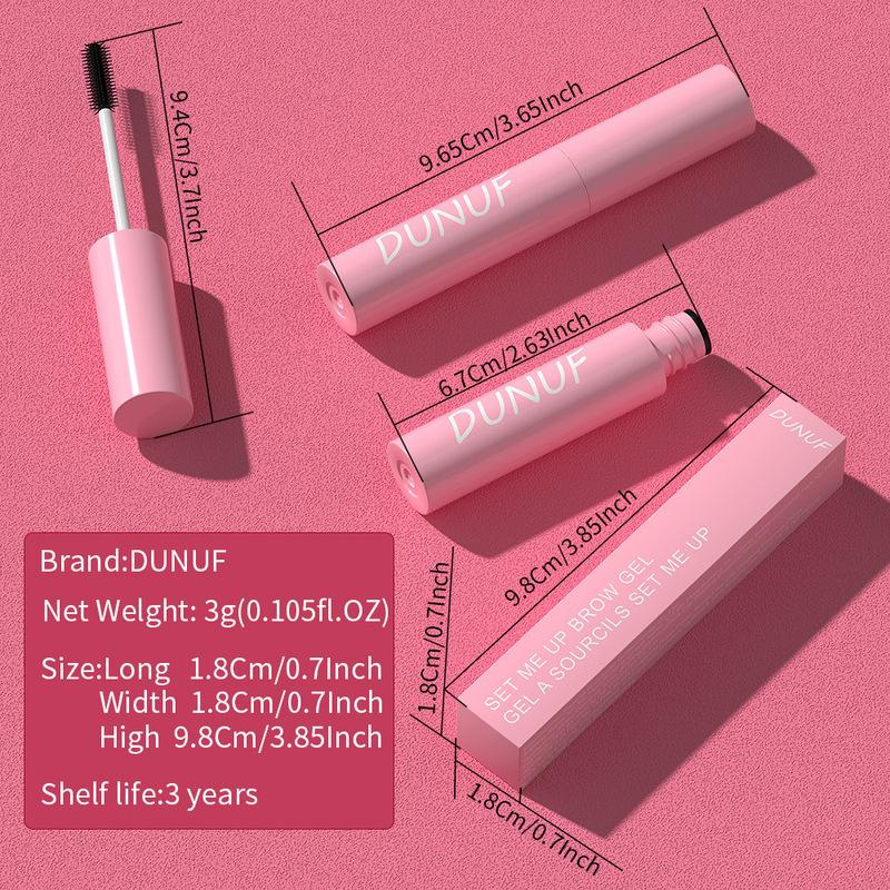 Transparent Eyebrow Gel Long-lasting Waterproof Gel Eyebrow Styling Cream Eyes Eyelash Setting 24h Eyebrow Gel Cosmetics Make Up