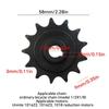 Front Drive Sprocket 11mm Steel Front Sprocket Gears 25H Gear Speed Mini Bike Atv Quad Dirt Bike Accessories For 1016Z 1018