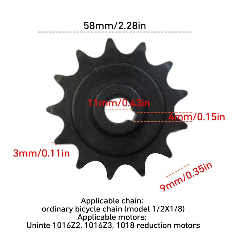 Front Drive Sprocket 11mm Steel Front Sprocket Gears 25H Gear Speed Mini Bike Atv Quad Dirt Bike Accessories For 1016Z 1018