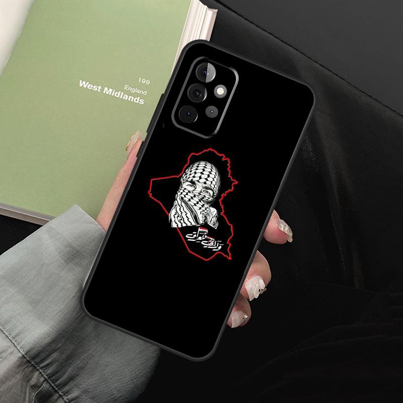 Iraq Map For Samsung Galaxy A05 A06 A36 A26 A16 A54 A34 A14 A22 A32 A52 A55 A35 A15 A53 A13 A56 Case