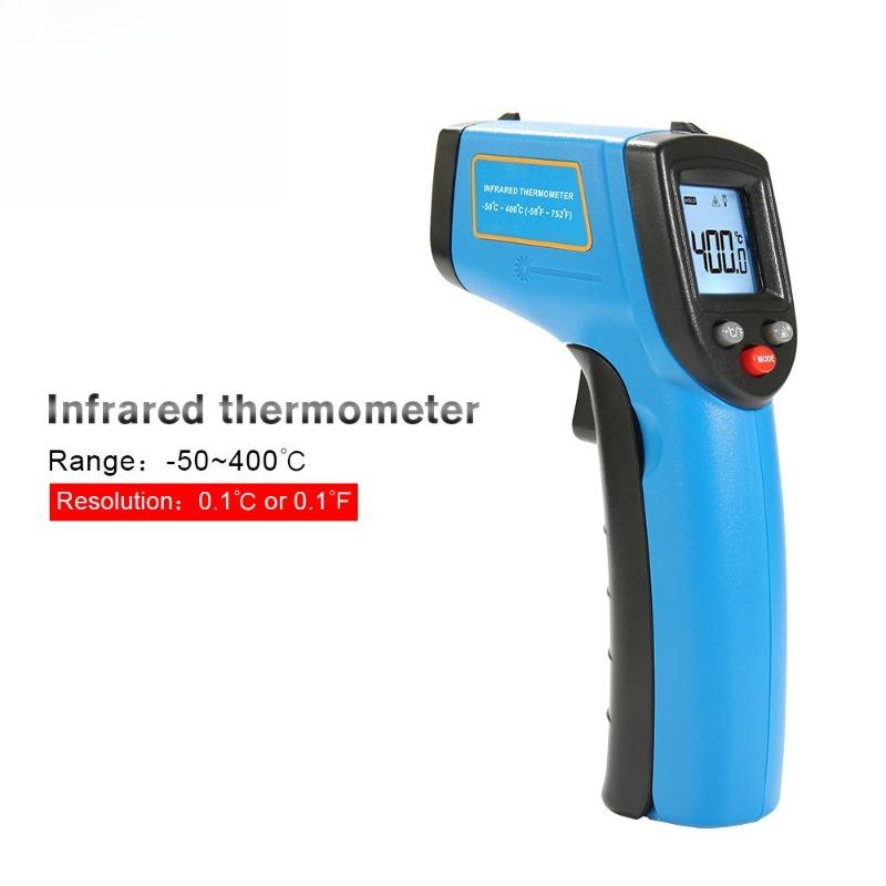GM321 High-precision Industrial Object Surface Infrared Thermometer Portable Temperature Gun for Cooking, Pizza Oven
