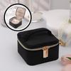 Minimalist Leather Jewelry Organizer With Multiple Compartments For Travel And Gift Giving