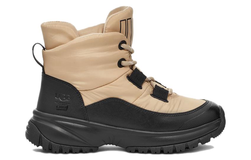 Women's Sneakers UGG Yose Puffer Lace 'Mustard Seed' Women's