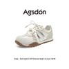 Augustine Women's 2025 Autumn Thick-Soled Casual White Sneakers