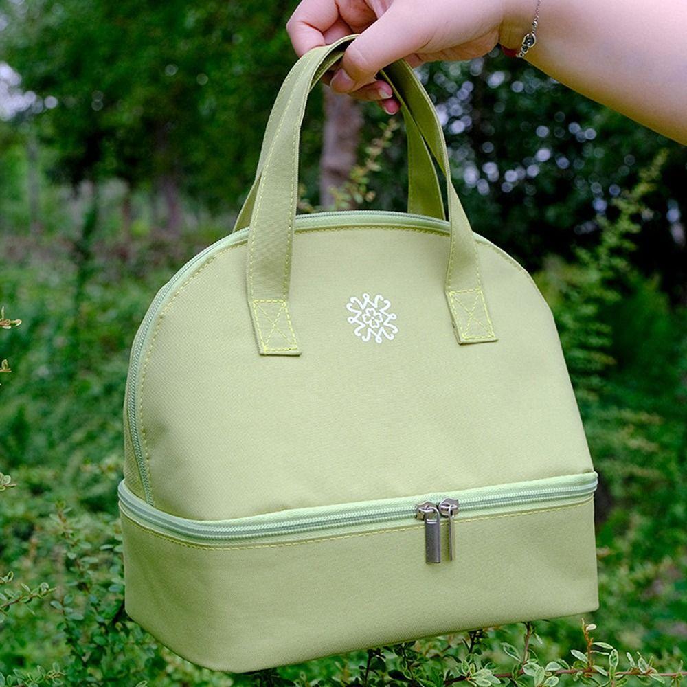 Picnic Insulated Bag For Women Korean Lunch Box Large Lunch Bag Fresh Cooler Bags Lunch Handbags