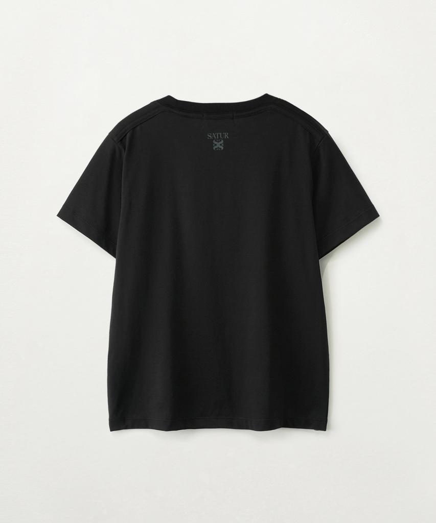 Seteo (W) Supima Basic Crew Neck Short Sleeve T-Shirt Black