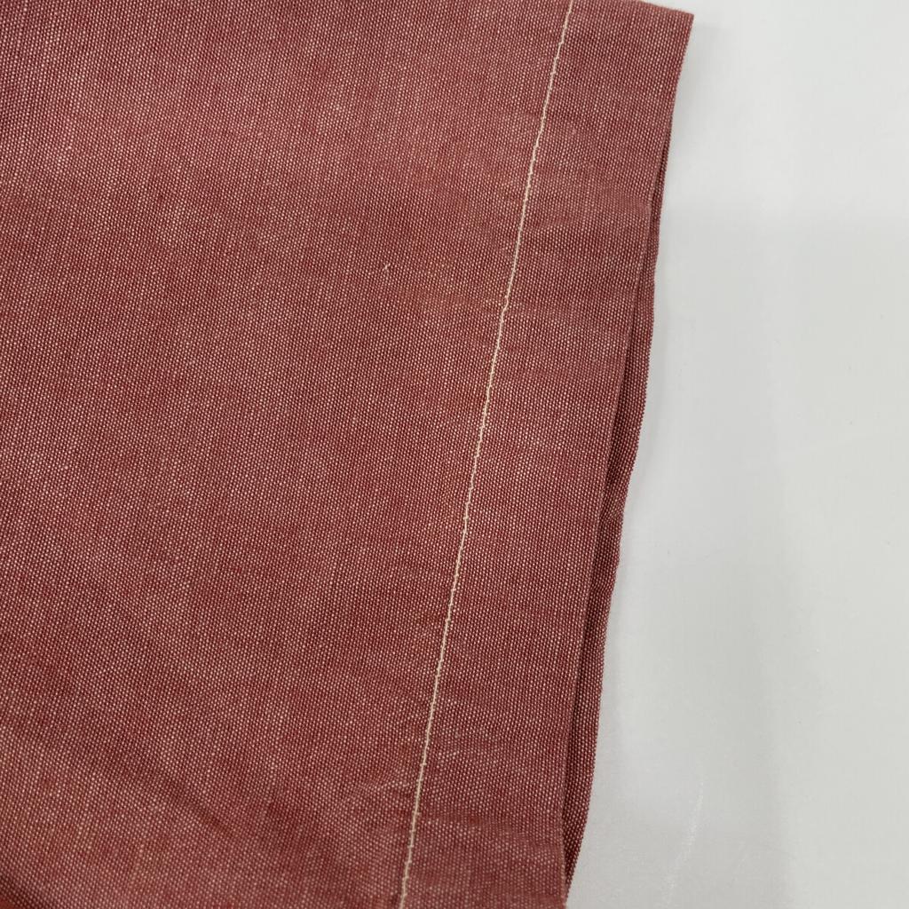 RRL Red 25 Stainless Steel Selvedge Detail Chambray Work Shirt tops S RedUsed