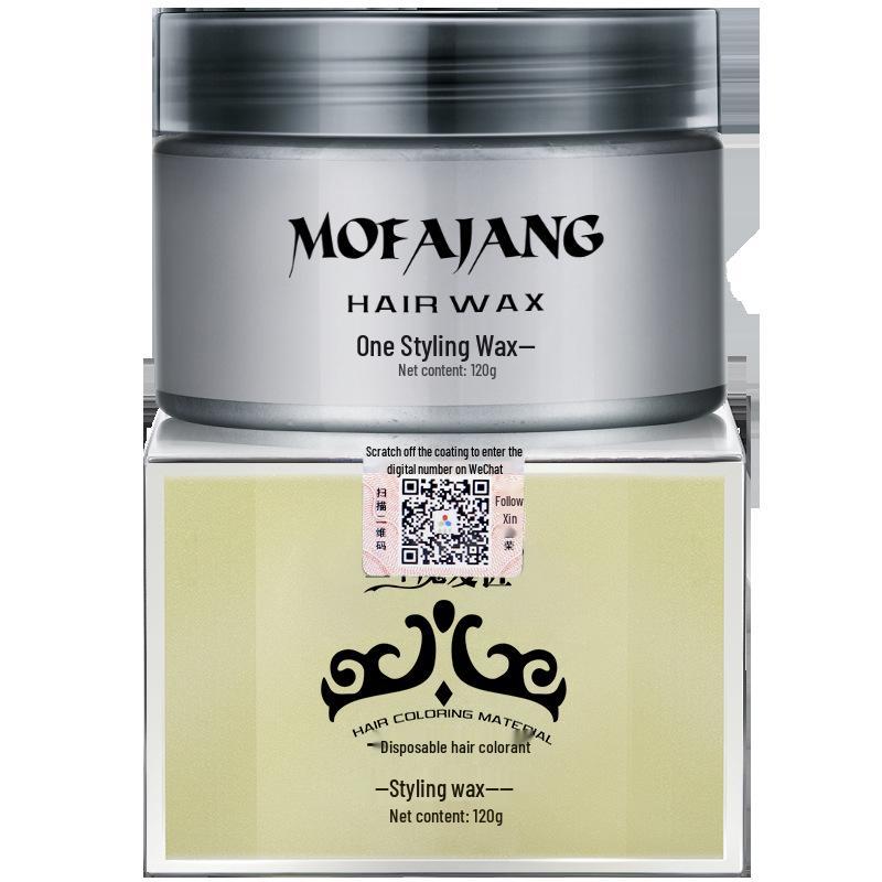 Mofajang Granny Gray Hair Clay Wax for Temporary Styling