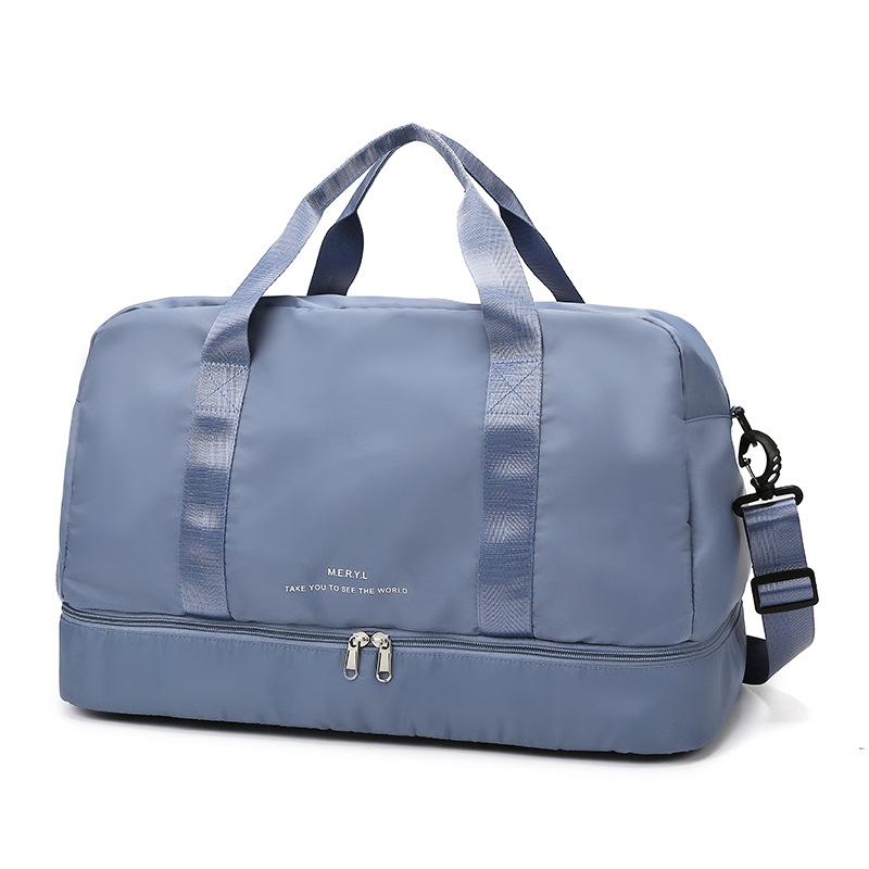 Short-haul travel bag Portable business trip Large capacity lightweight sports fitness bag Birth-to-be travel storage Luggage bag