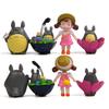 Figure 9pcs Model My Neighbour Totoro Sunflower Sculpture Decorative Toys