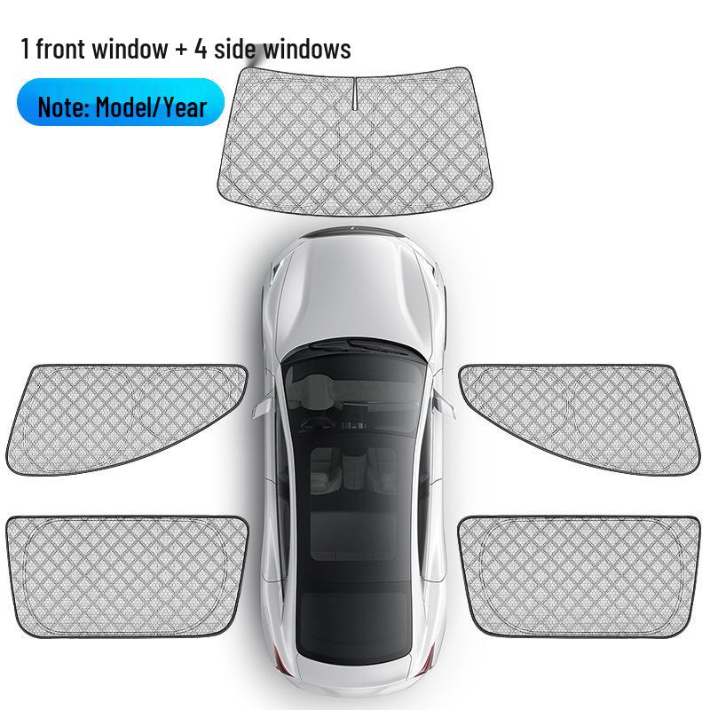 Nezha Car Sunshade Privacy Curtain - Thick Heat Insulation for V/S/X/U Models