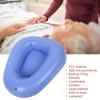 Bacinilla Inflable Doméstica Cuidado de Pacientes Ancianos Antiescaras Cojín de Aire Orinal AzulAzul