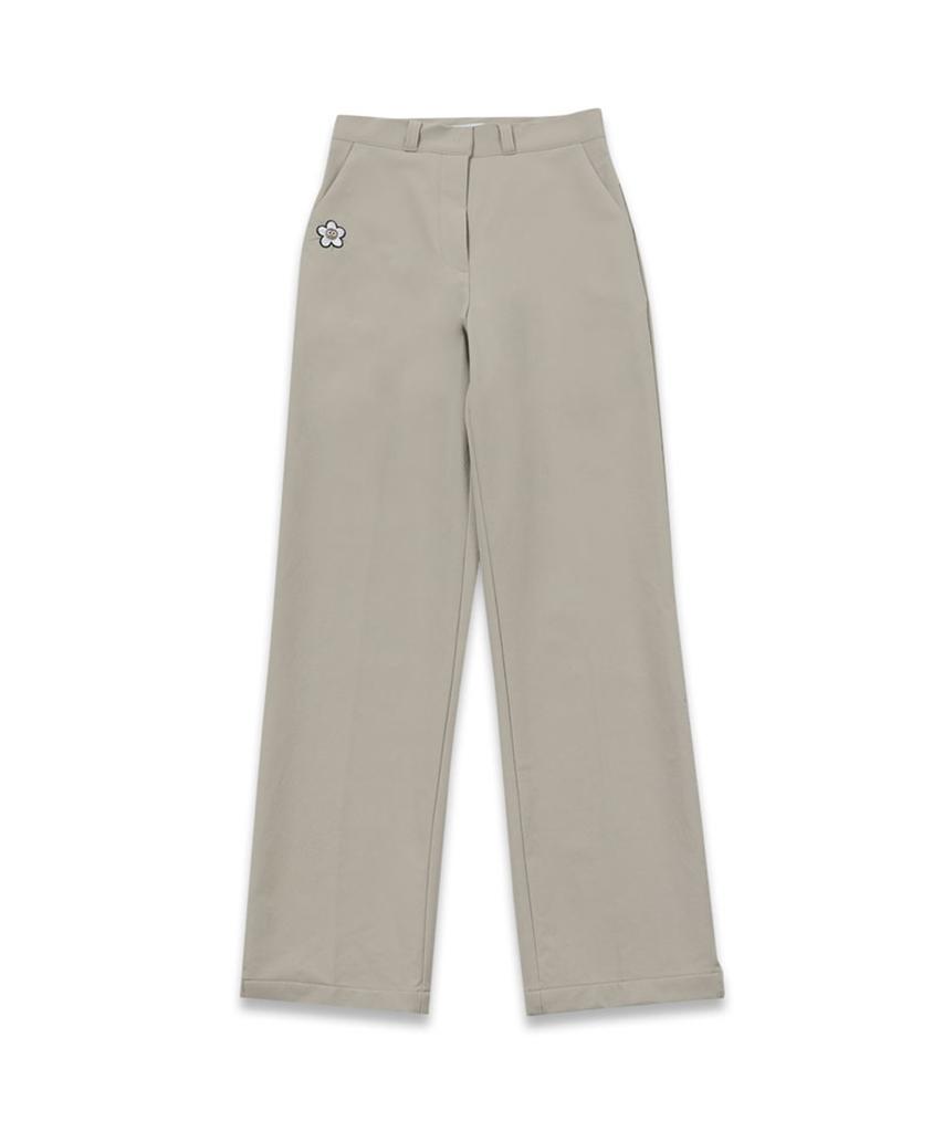 MACKY Straight Fit Pants Beige
