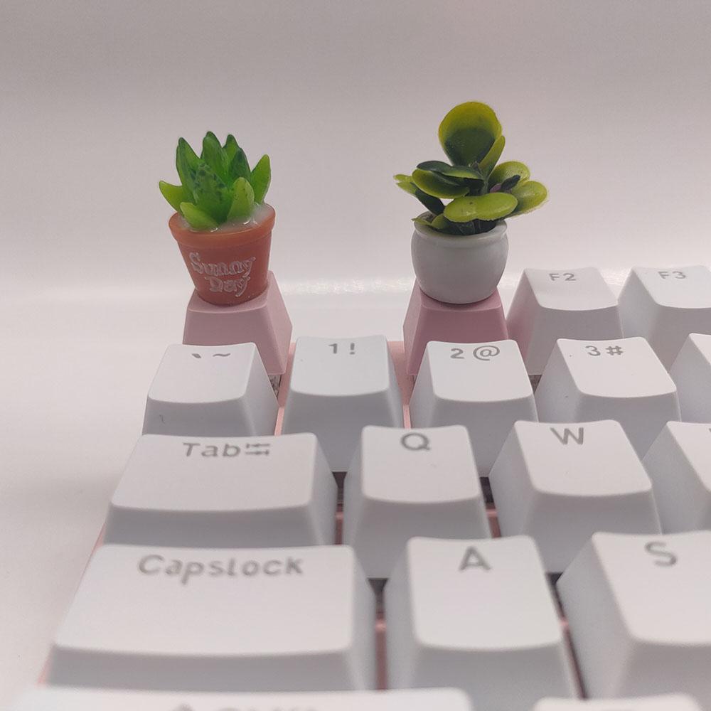 Klíčenky Cherry Profil PBT Klíčenka Anime Kawaii DIY Mechanická Klávesnice Krytky Herní Dekorace Předmět Příslušenství Roztomilý Klíč