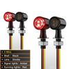 Motorcycle LED Turn Signal Light Moto Flashing Indicators Stop Brake Lamp 12V For Harley Chopper 8mm Scooter Turn Signal Lights