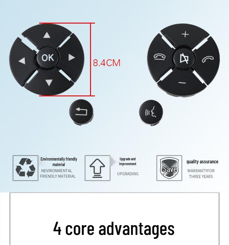 Compatibil Mercedes-Benz Clasa S W221 Volan Buton Comutator Multifuncțional Accesorii