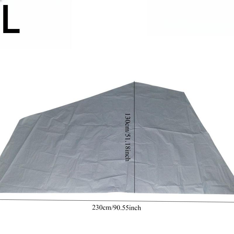 1PC motorcycle clothing PEVA single-layer rain and sun protection bicycle cover, electric vehicle protective cover