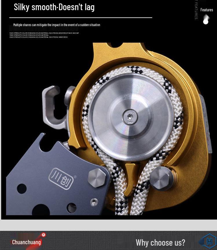 Chuanchuang 10.5mm Static Rope for Climbing, Rappelling, Rescue, and High-Altitude Safety