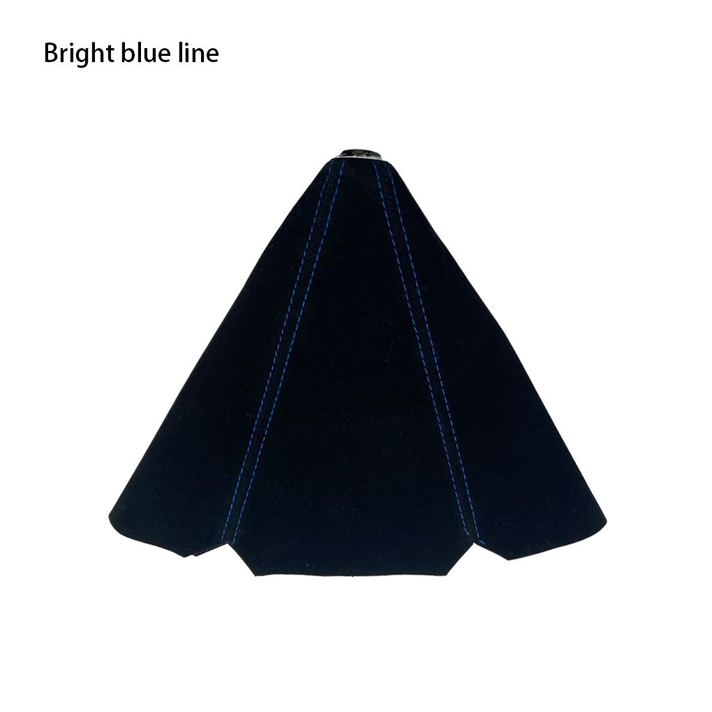 Car Shift Gear Stick Dammtätt skydd Handbroms Handtag Faux Leather Cover för BMW E30 E36 E34 E46 Z3 Manuella modeller