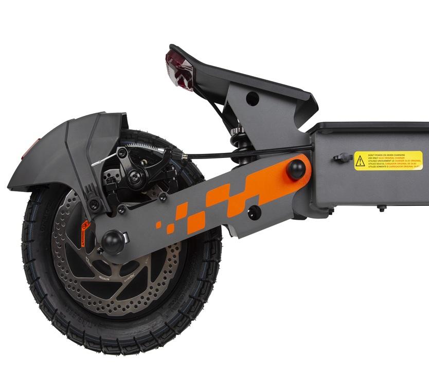 KUKIRIN G2 800W Faltbarer Elektroroller, 48V 15Ah Akku, 55km Reichweite, 10-Zoll-Reifen, Doppelscheibenbremsen, 120kg Tragfähigkeit