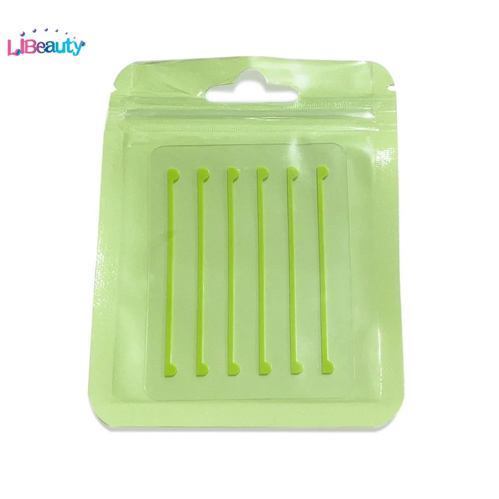 3 Paare/Beutel Silikonband Wiederverwendbar Wimperndauerwelle Wimpernlift Band Schnur Roller Wimpernlaminierung Roller Kompensator Make-up Werkzeug