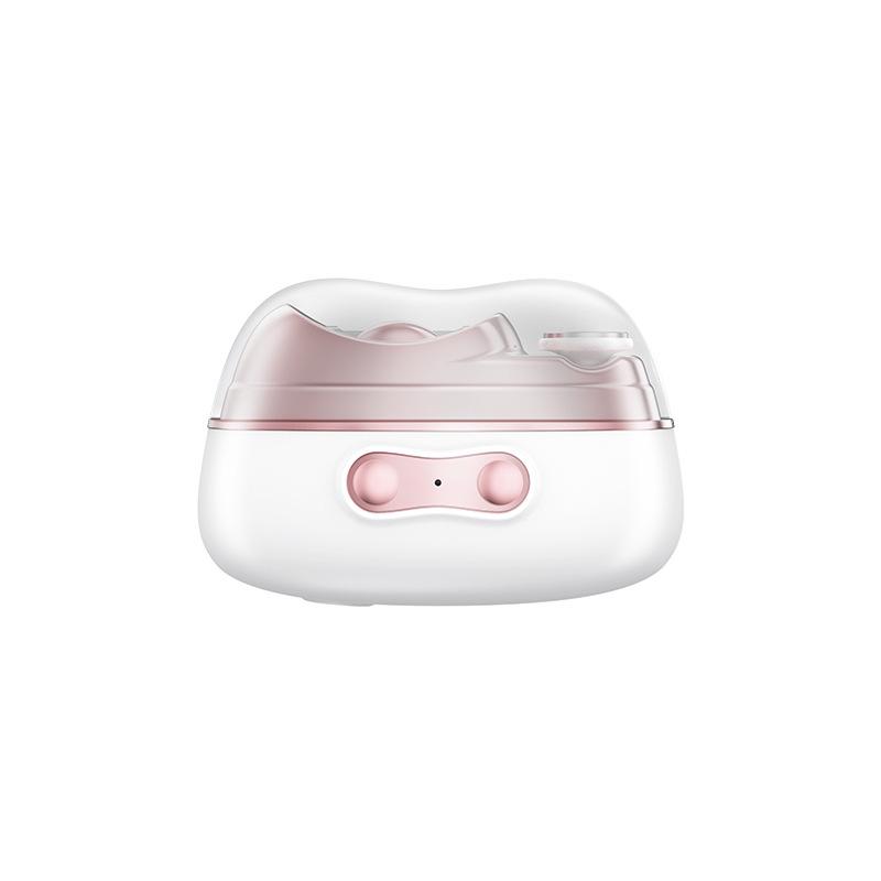 Compact 3-in-1 Electric Nail Care Set for Seniors & Kids: Clipper, Grinder, Polisher, Anti-Pinch Design, Portable.