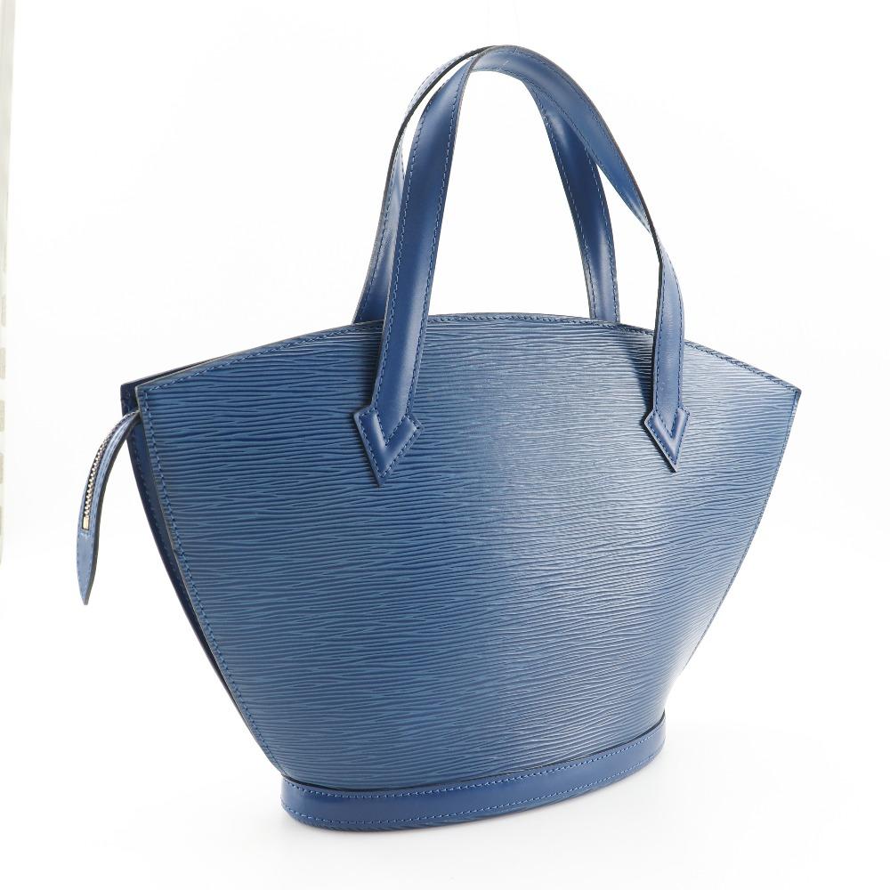 Louis Vuitton Sun Jack Handbag M52275 Toledo Blue Blue Epi Leather Women Used