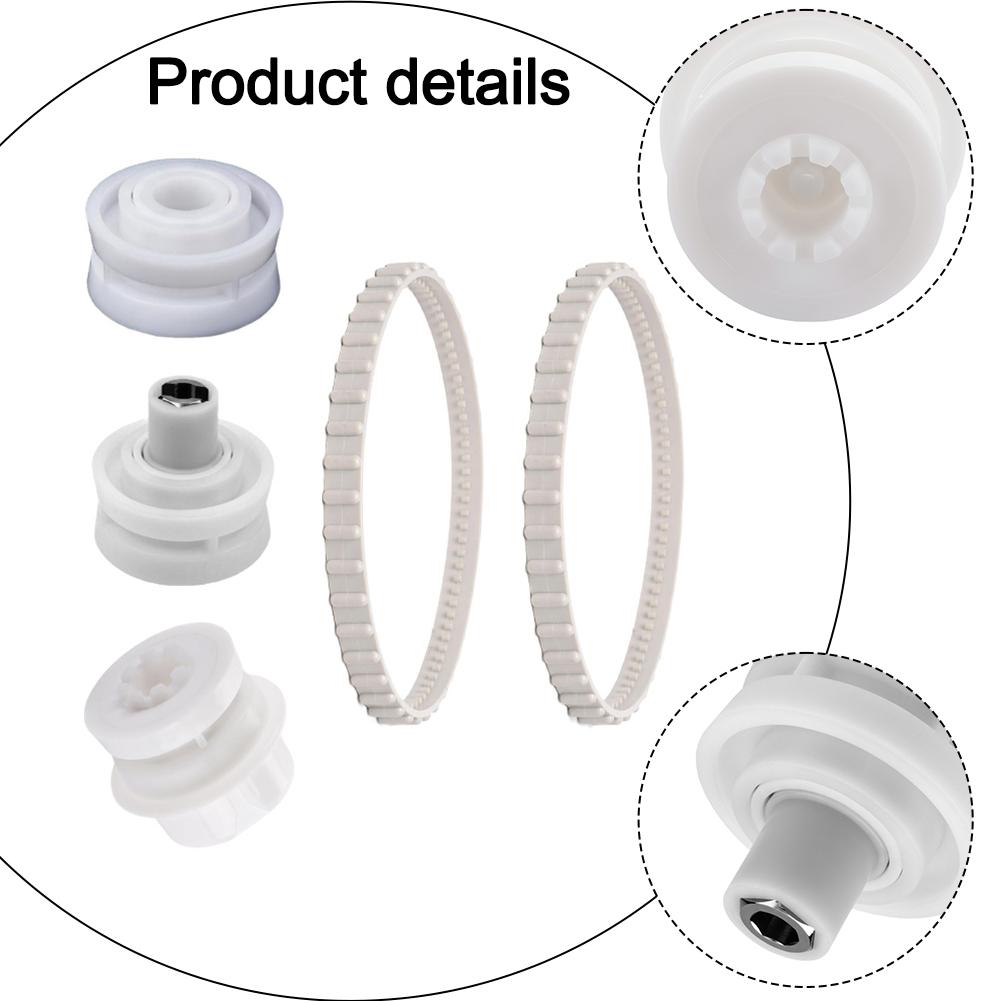 Pool Cleaner Parts Drive Belt Kit Pool Maintenance Smooth Operation Plastic And Rubber Construction For SharkVac Pool Cleaners