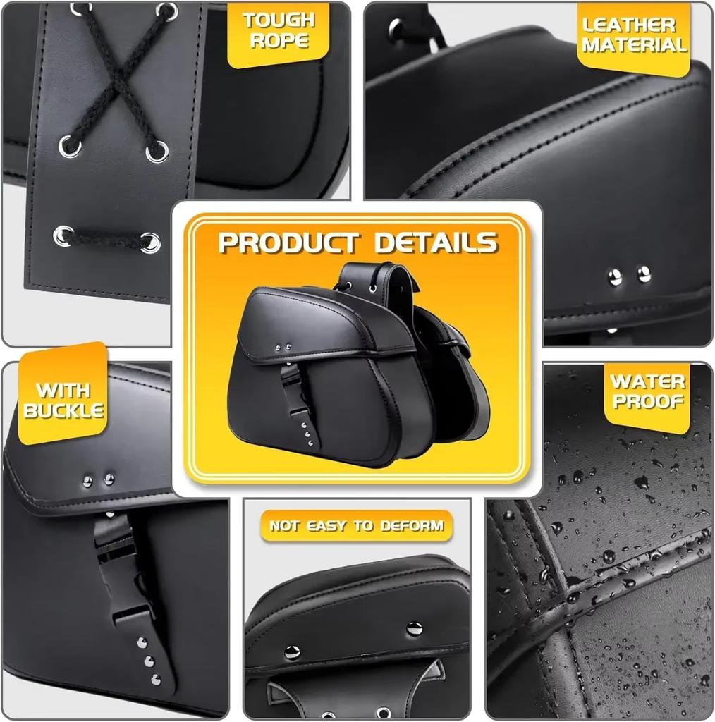 Universal Motorrad Satteltaschen Seite Werkzeug Tasche Gepäck Lagerung Taschen Sattel Taschen Für Honda Yamaha Suzuki Harley 883 Rücksitz Tasche