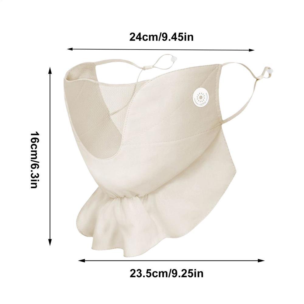 

Face Cover Masque Women Golf Sport Face Masque Sun Protection Outdoor Activities Scarf Breathable Leisure Wear for summer