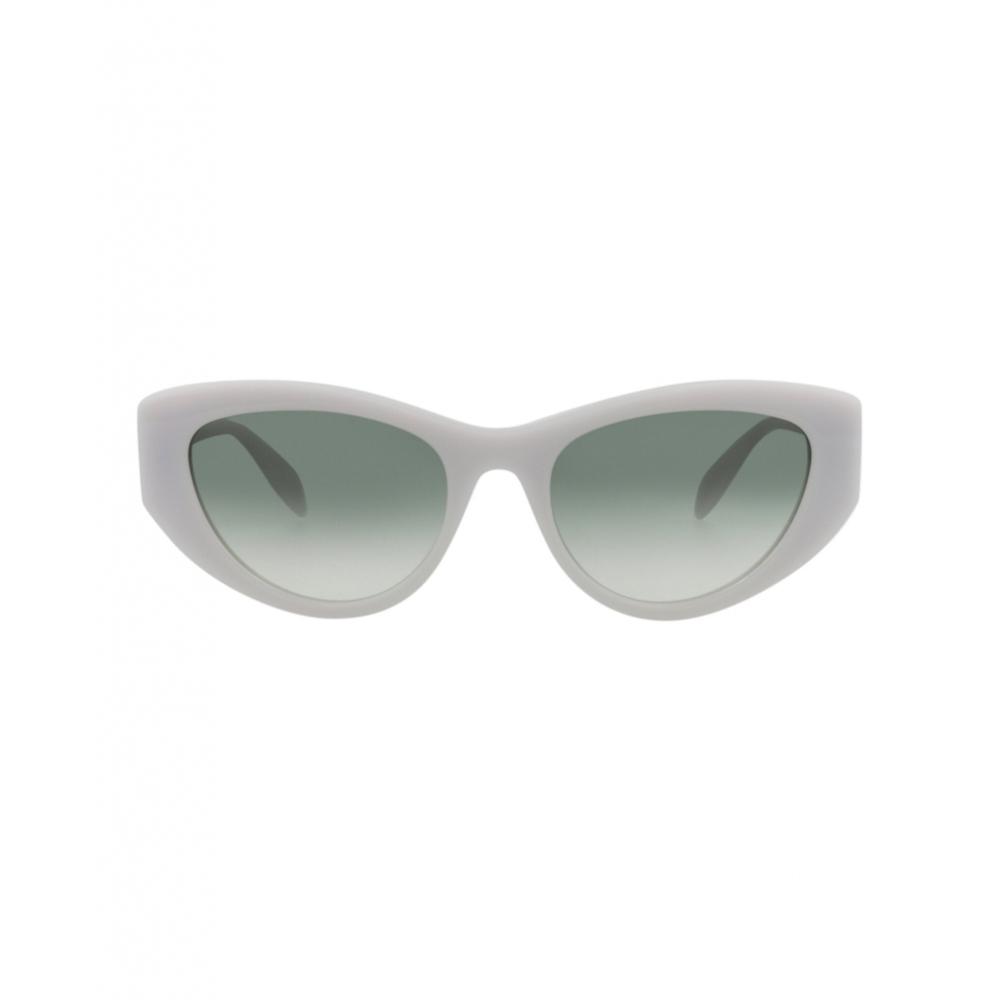 

Alexander Mcqueen Cat Eye Frame Acetate Sunglasses Grey Grey Green One Size