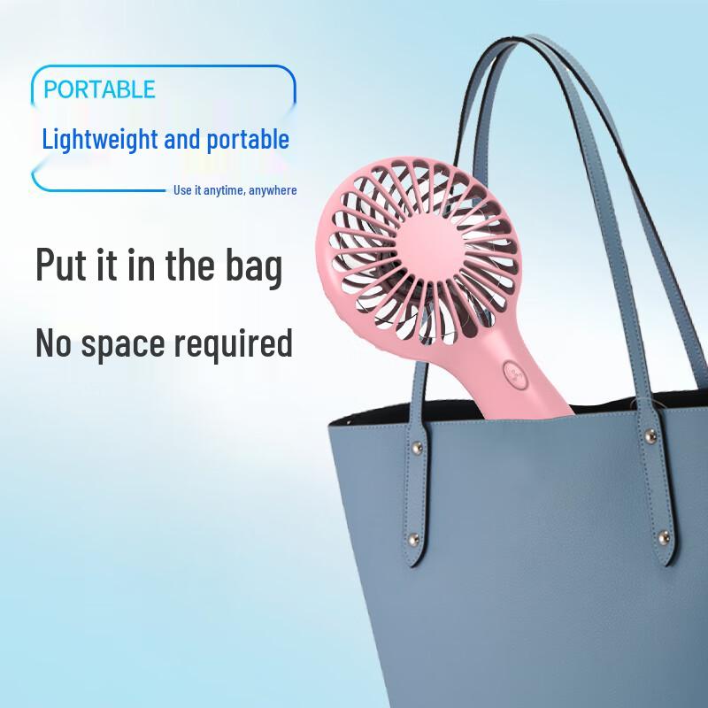 GEERSINUO Cute Mermaid Portable Mini Fan