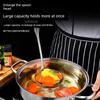 Soup Spoon For Home Large Soup 304 Stainless Steel Spoon Long Handle Spoon Porridge Spoon Porridge Spoon Soup Scoop Hot Pot Slotted Ladle