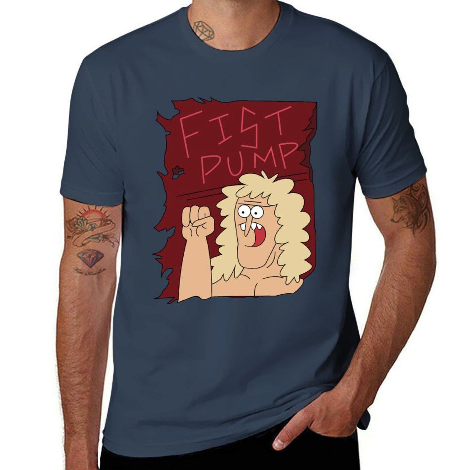 Fist Pump Poster Regular Show Tshirt Big And Tall Loose Fit Tshirt S