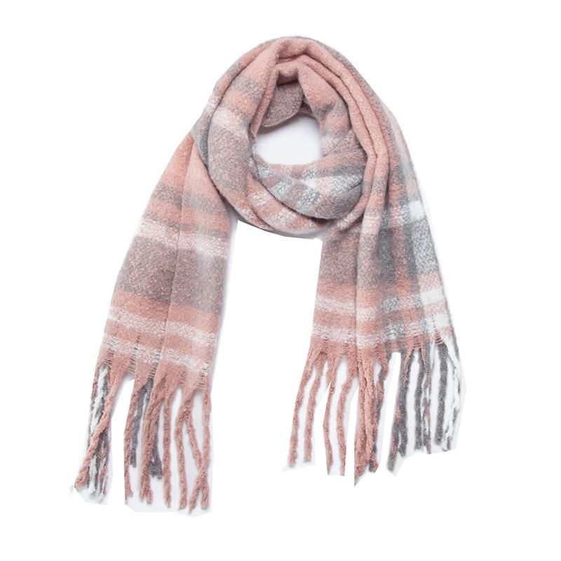Imitation Cashmere Women Scarf Winter Lady Plaid Scarve Pashmina Thick Wrap Shawl Mujer Femme Foulard Bufanda Stoles Cachecol