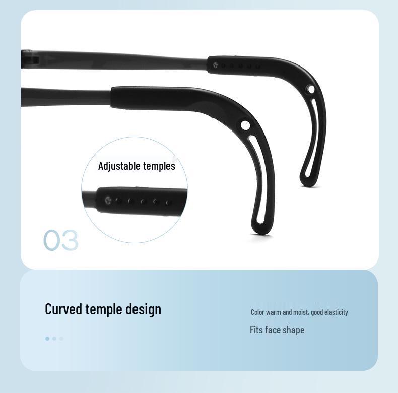 Danyang Ultralight TR Eyeglass Frames with Silicone Nose Pads for All Ages