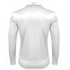 Men's Autumn Fashion Shiny Solid Color Casual Versatile Party Shirt
