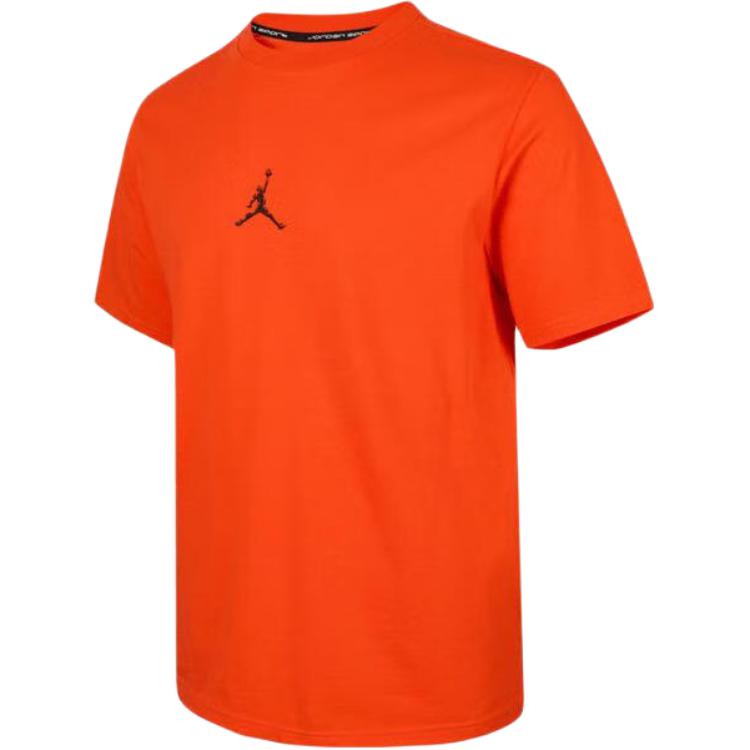 New Jordan T Shirts Men's Orange HQ8971-891
