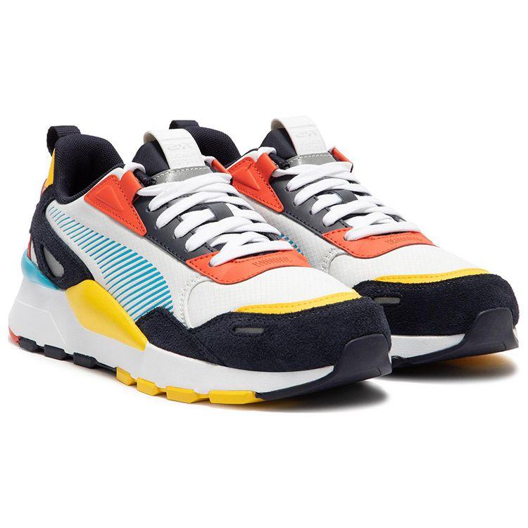 Puma Rs 3.0 Future Comfortable Versatile Simple Shock Absorption Wear-Resistant Low-Top Casual Shoes Unisex Sneaker White Blue 392774-01