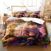 Popular Anime Made In Abyss 3Pcs Bedding Duvet Cover Set Fashion Bed Linen Single Double Queen King Size
