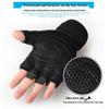 Unisex Half-Finger Fitness Gloves with Wrist Support – Durable, Wear-Resistant for Dumbbell and Pull-Up Training