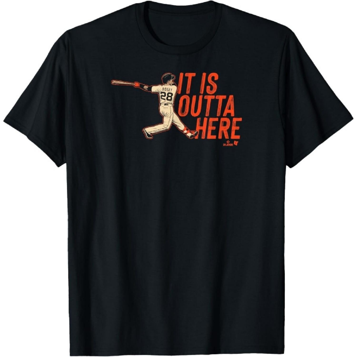 Бастер Поузи - Это за пределы - Сан-Франциско Бейсбол Футболка S чёрный