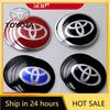 For Toyota 2026 New Hub Caps 4Pcs Car Wheel Hub Center Cap Aluminum Metal Logo Sticker For Toyota Corolla Camry Rav4 Yaris Hilu
