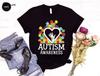 Autism Shirt Neurodiversity Crewneck Tshirt Autism Awareness Tshirt Autism Support Tee Purpleshirtfor Unisex Custom Gift