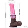 Silicone Large Anal Plug Dildo With Dog Knot Soft Silicone Female Sex Toys Vaginal Anus Stimulation Erotic Masturbators